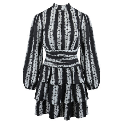 JAIMY Jade printed long sleeve dress