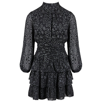 JAIMY Athena metallic long sleeve dress