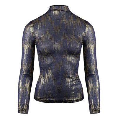 NIKKIE Dubai top navy gold