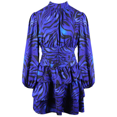 JAIMY Reese printed dress blue