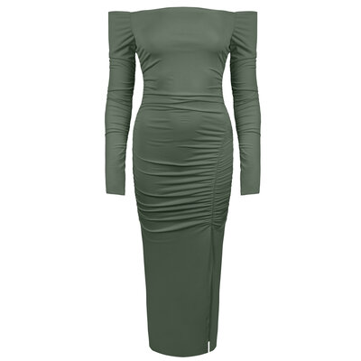 JAIMY Teresa maxi dress army green
