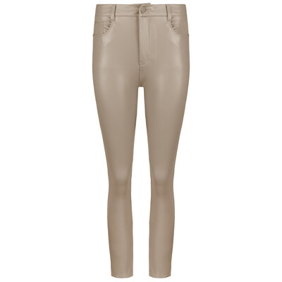 JAIMY Delaney leather pants camel