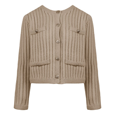 JAIMY Celine cardigan camel