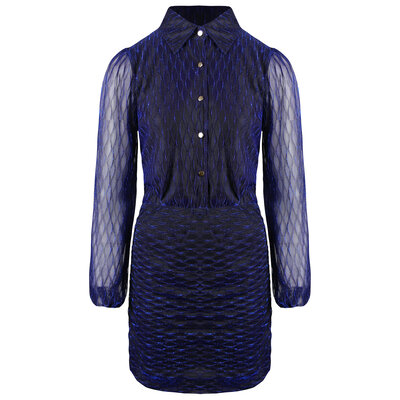 JAIMY Nicole sparkle dress blue