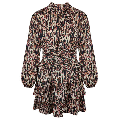 JAIMY Ruthie leopard print dress