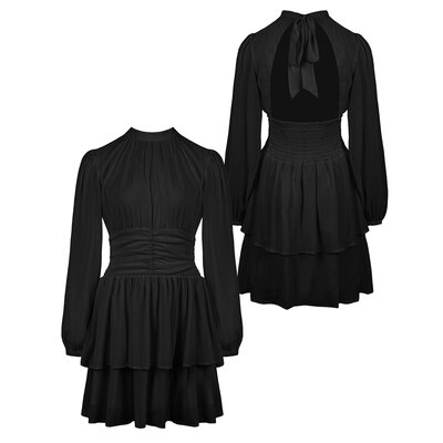 JAIMY Allison open back dress black