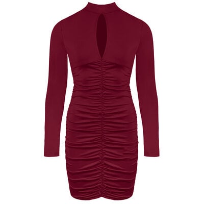 JAIMY Priscilla travel dress bordeaux
