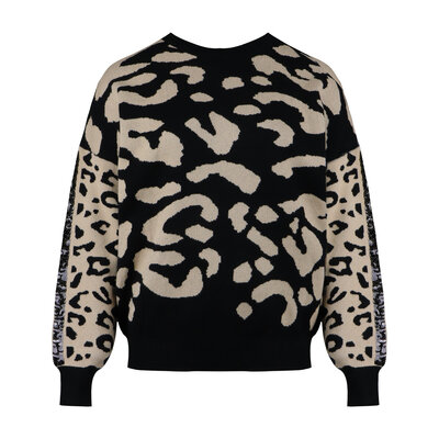 JAIMY Alexa leopard sweater