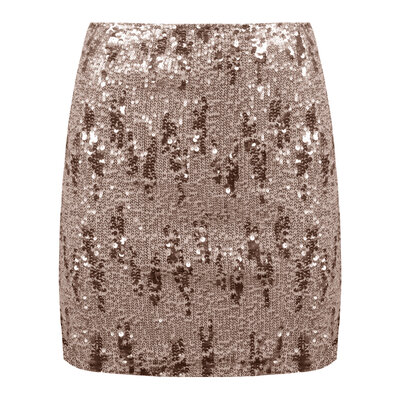 JAIMY Carla sequin skirt rose
