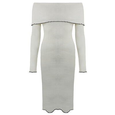 JAIMY Whitney knitwear dress creme