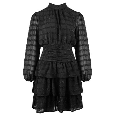 JAIMY Alice lurex detail dress