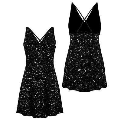 JAIMY Zendaya sequin dress black