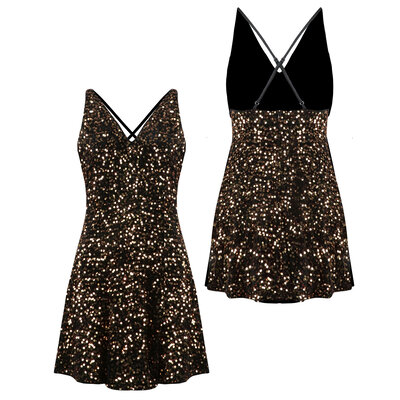 JAIMY Zendaya sequin dress rose