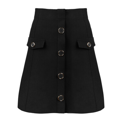 JAIMY Amiri knitwear skirt black