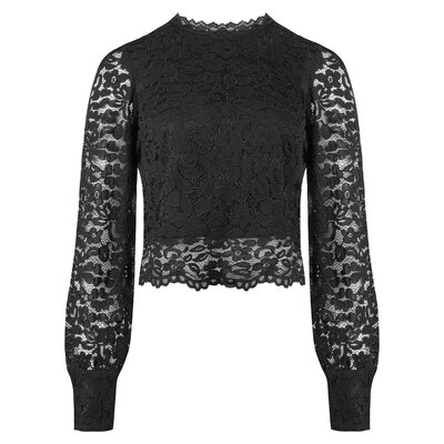 JAIMY Raina lace top black