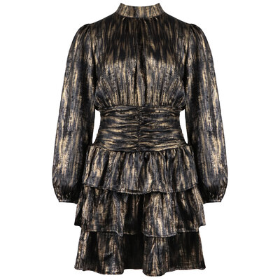 JAIMY Felicity metallic dress black