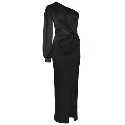 JAIMY Kailani silk dress black