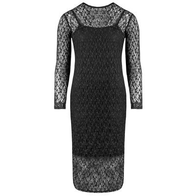 JAIMY Selena lace dress black