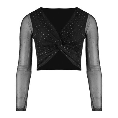 JAIMY Alitzel rhinestone top