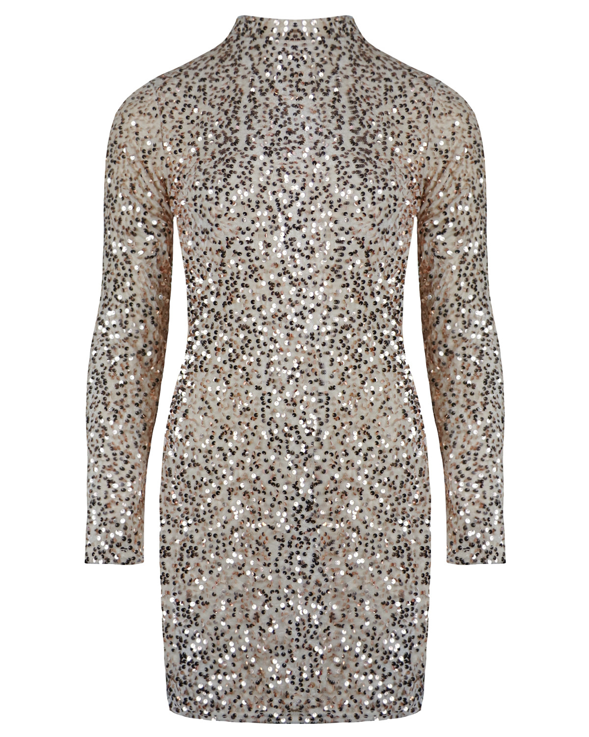 Vespera Rosa Sequin Dress