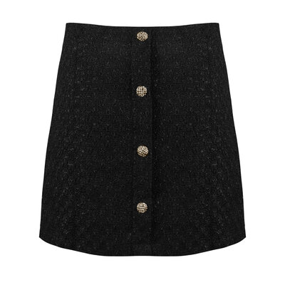 JAIMY Sunny tweed skort black
