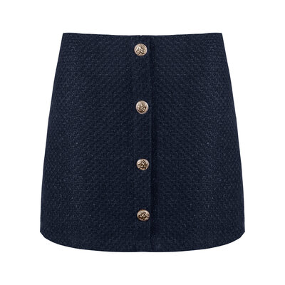 JAIMY Mariah tweed skort navy