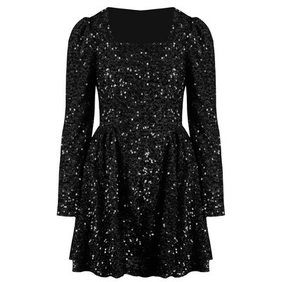 JAIMY Arielle sequin dress black