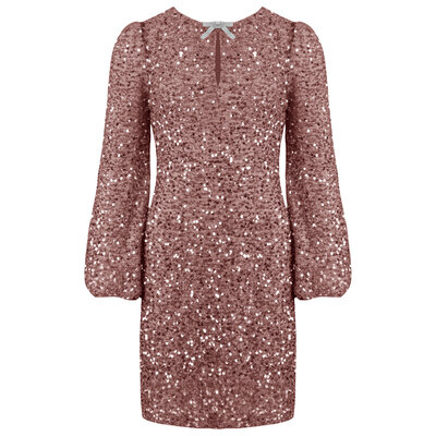 JAIMY Aniyah sequin dress rose
