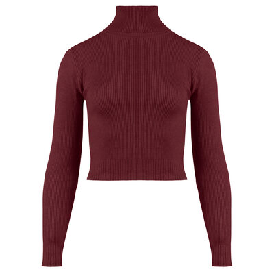 JAIMY Journey col top bordeaux