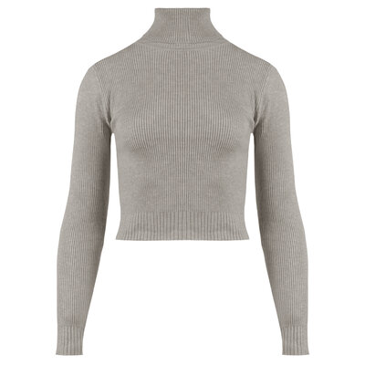 JAIMY Journey col top taupe