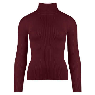 JAIMY Delilah col top bordeaux