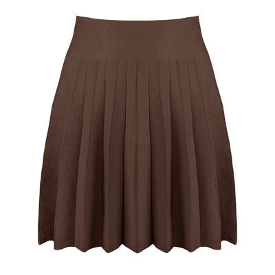 JAIMY Ruby knitwear skirt brown
