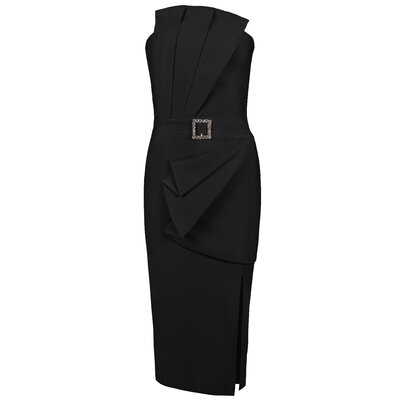 JAIMY Valentina bandage dress black