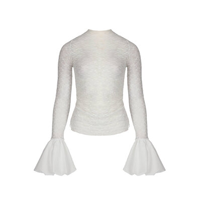 JAIMY Lourdes top white