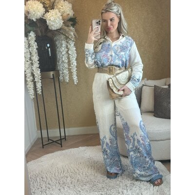 JAIMY Bibi Ibiza blouse blue