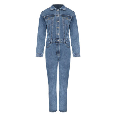 JAIMY Julie denim jumpsuit blue
