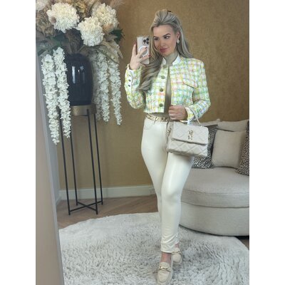 JAIMY Emily bomber jacket yellow