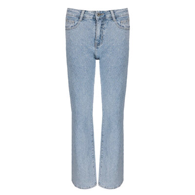 JAIMY Anoek sparkle wide leg jeans blue