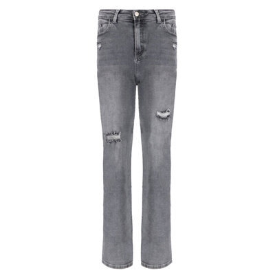JAIMY Anneloes wide leg jeans grey