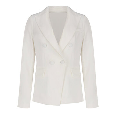 JAIMY Kiani fitted blazer white