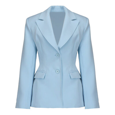 JAIMY Lourdes fitted blazer blue