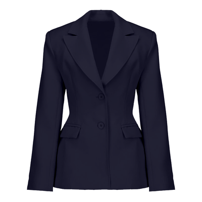 JAIMY Lourdes fitted blazer navy
