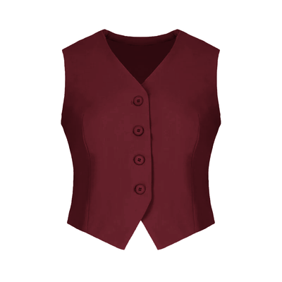 JAIMY Hadlee gilet bordeaux