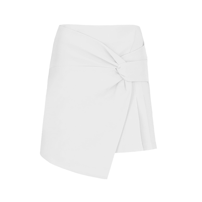 JAIMY Hadlee plissé skort white