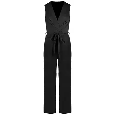 JAIMY Noemi sleeveless travel jumpsuit black