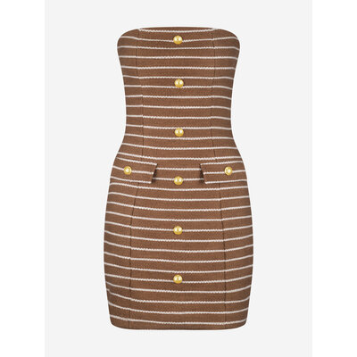 NIKKIE Isario dress caramel