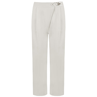 JAIMY Abigail wide leg pantalon creme