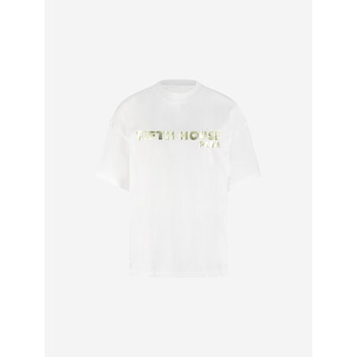 FIFTH HOUSE Ives t shirt star white