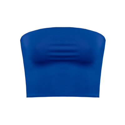 JAIMY Presley tube top cobalt blue