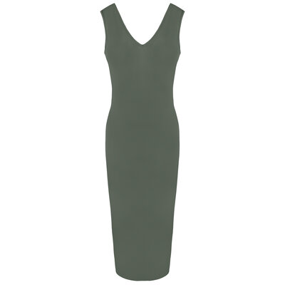 JAIMY Mariana midi dress army green